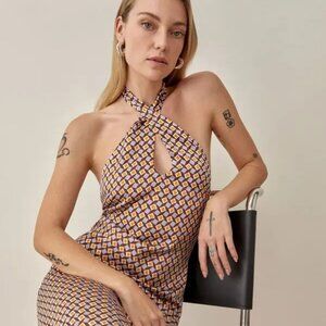 Reformation Lille Dress Plaza